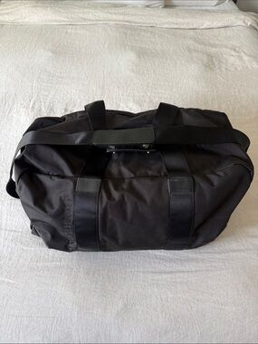 Longchamp Black Nylon Duffel Bag